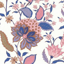 Pink and Purple Flowers Florentine Italian Print Paper ~ Rossi Italy